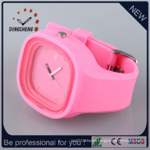 2015 Pink Square Lovely Fashion Wrist Watch (DC-966)